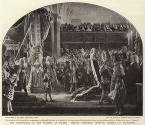 The Bicentenary of the Kingdom of Prussia, Elector Frederick Crowning Himself at Konigsberg